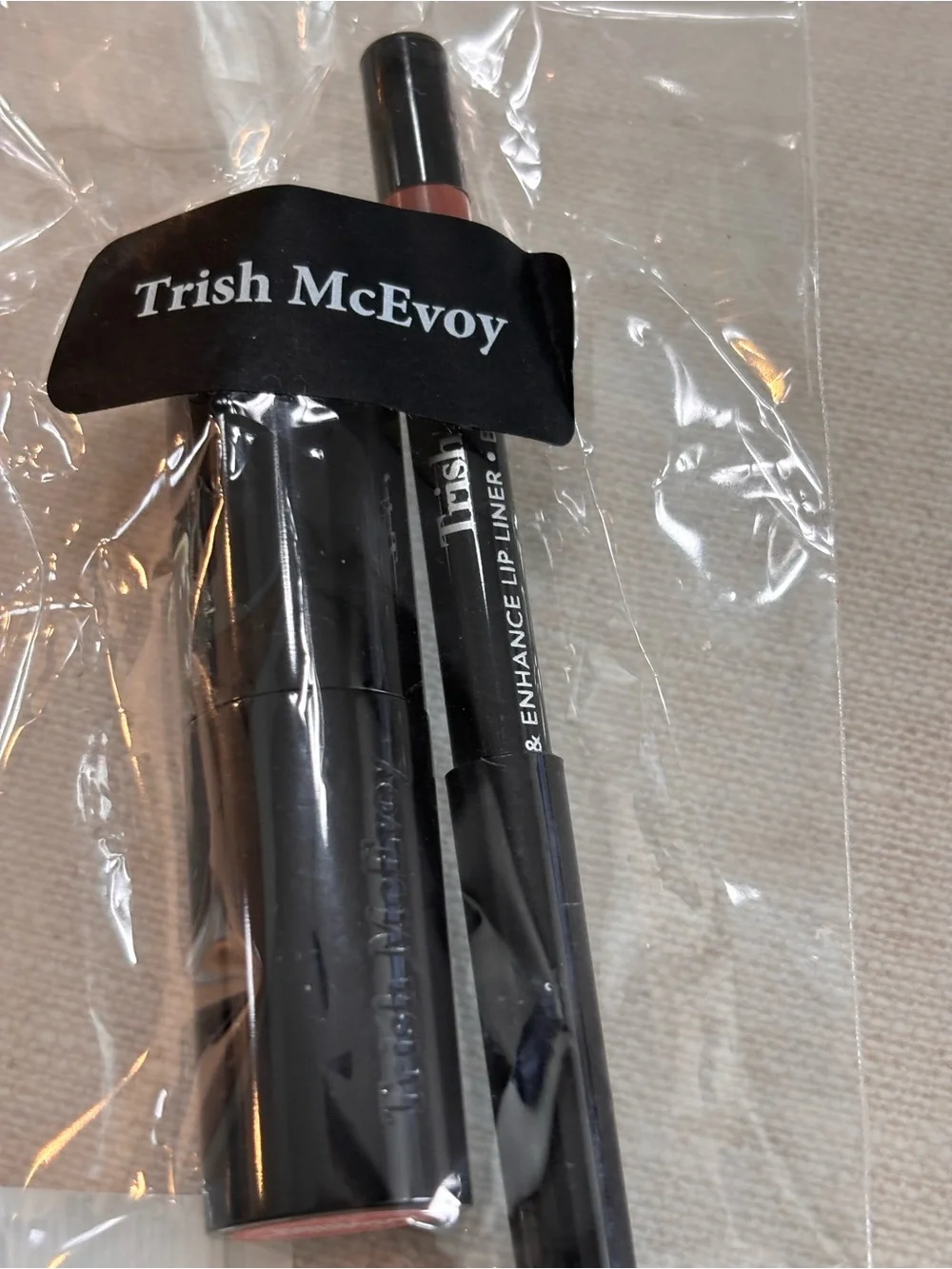 Trish McEvoy Lip Color & Lip Liner Set in Almost Nothing Nude Pink